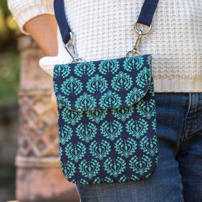 Block Print Crossbody Bag